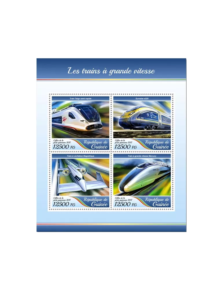 n° 8900/8903 - Timbre GUINÉE Poste