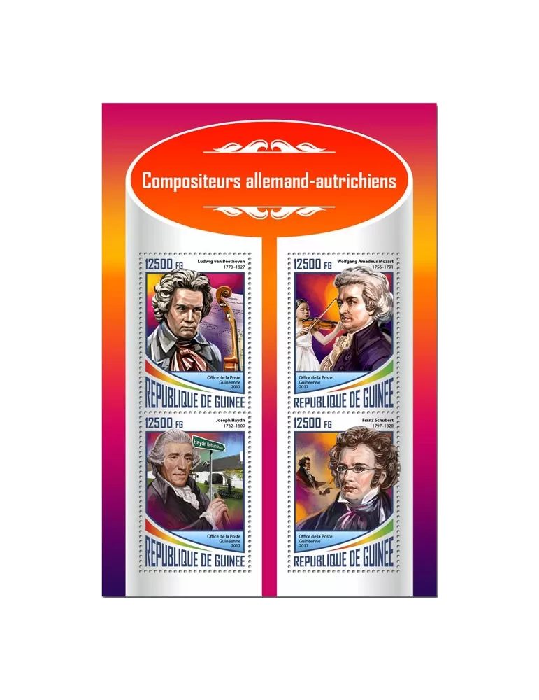 n° 9068/9071 - Timbre GUINÉE Poste