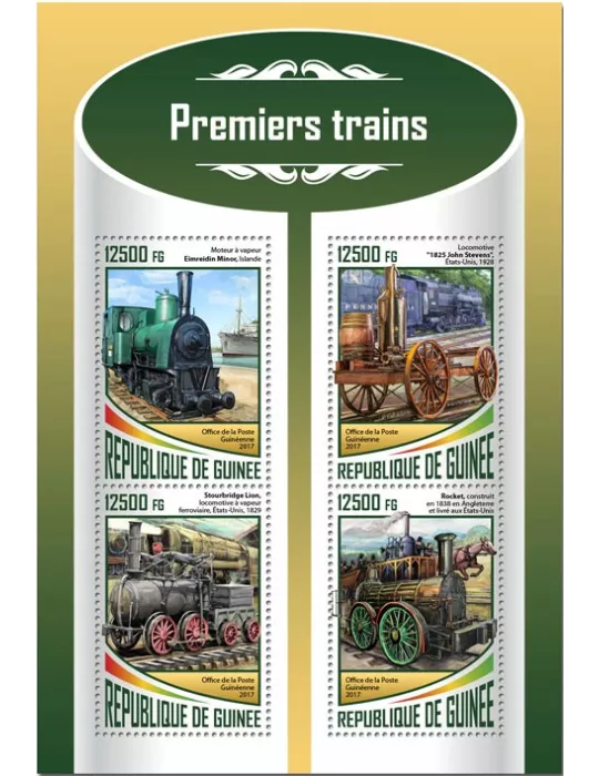 n° 9076/9079 - Timbre GUINÉE Poste