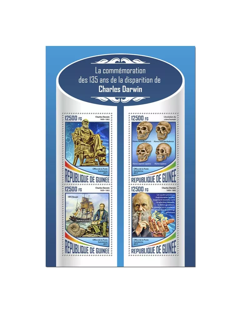 n° 9084/9087 - Timbre GUINÉE Poste