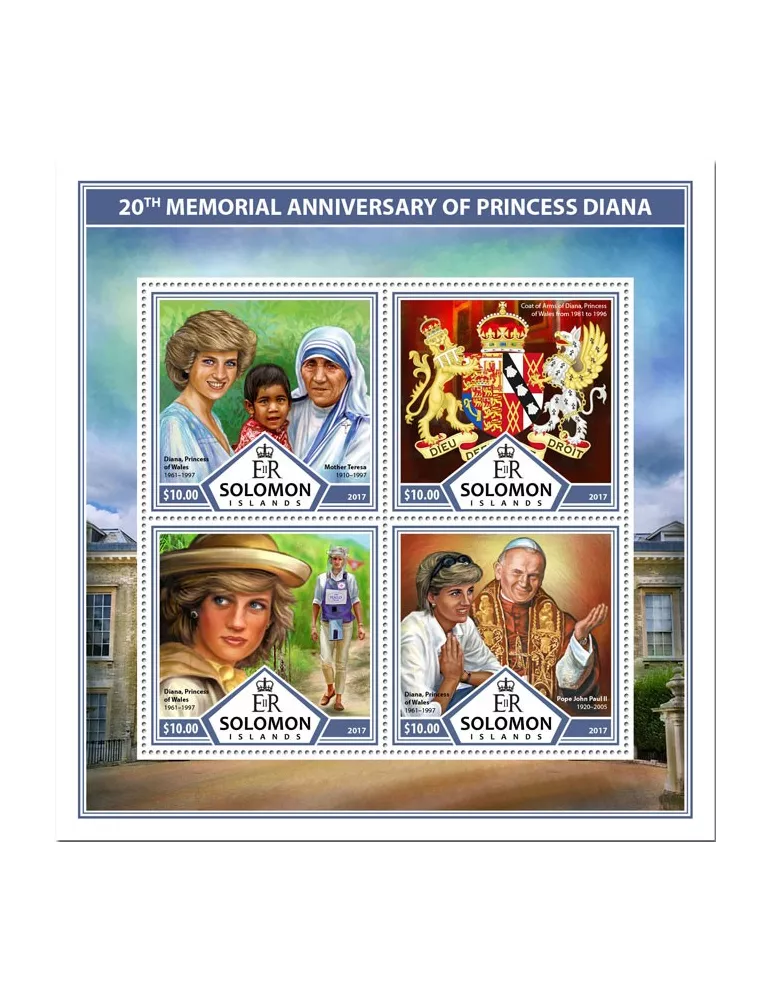 n° 3821/3824 - Timbre SALOMON Poste