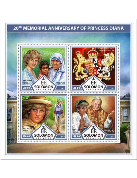 n° 3821/3824 - Timbre SALOMON Poste