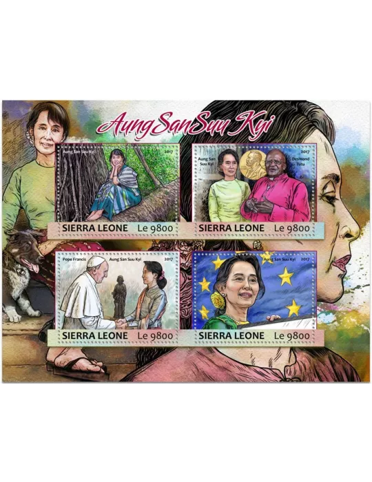 n° 6841/6844 - Timbre SIERRA LEONE Poste