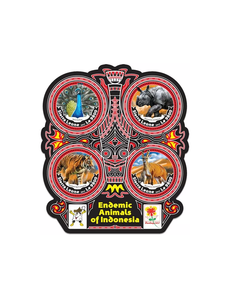 n° 6845/6848 - Timbre SIERRA LEONE Poste