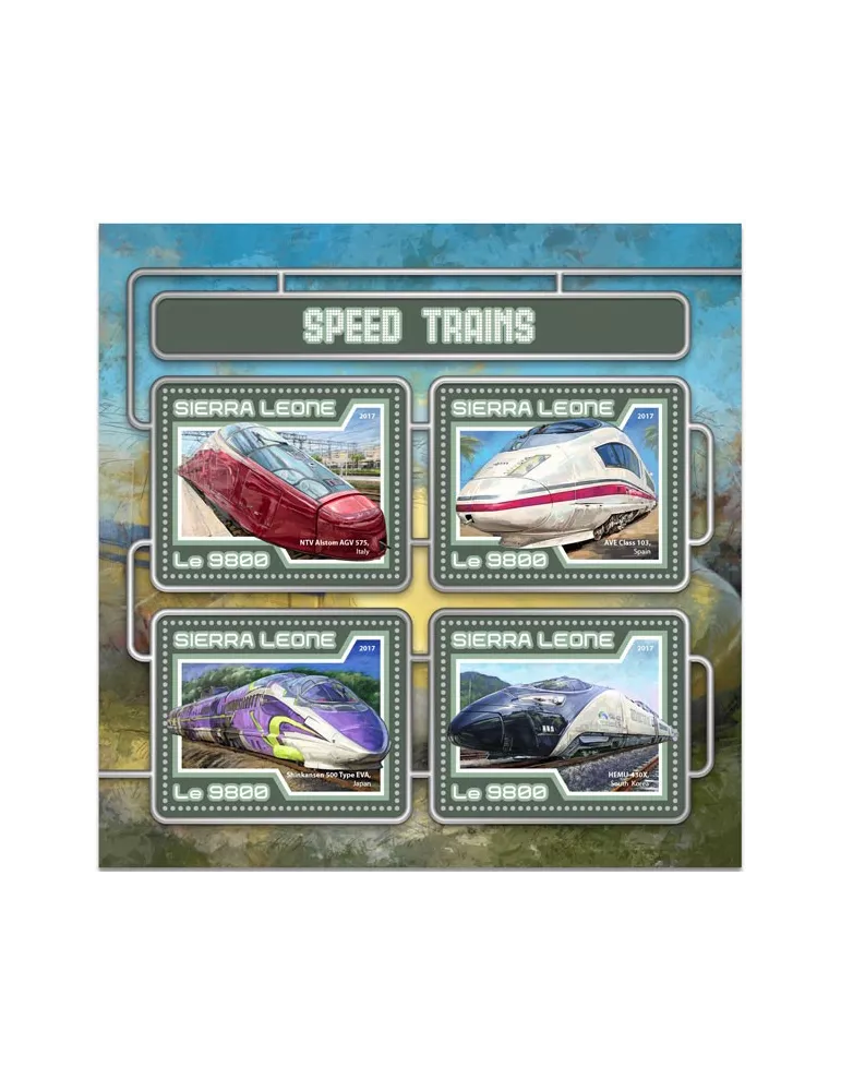 n° 6861/6864 - Timbre SIERRA LEONE Poste