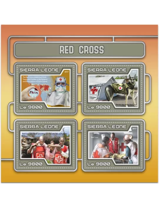 n° 6881/6884 - Timbre SIERRA LEONE Poste