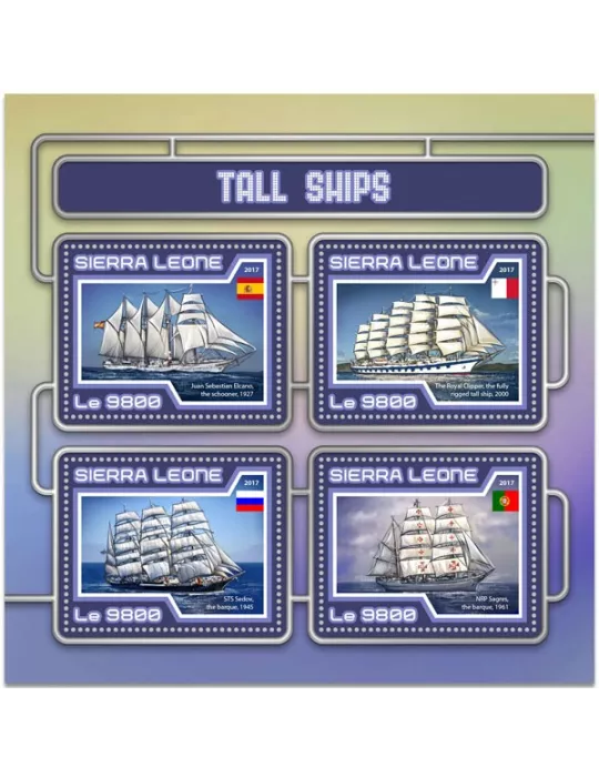 n° 6893/6896 - Timbre SIERRA LEONE Poste