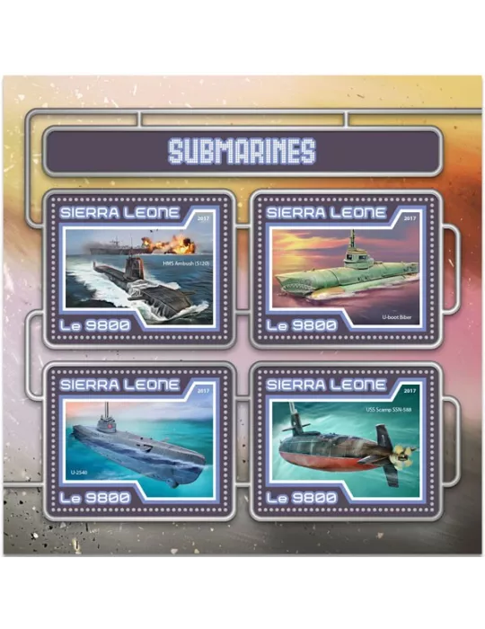 n° 6905/6908 - Timbre SIERRA LEONE Poste