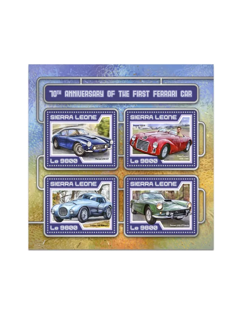 n° 6909/6912 - Timbre SIERRA LEONE Poste