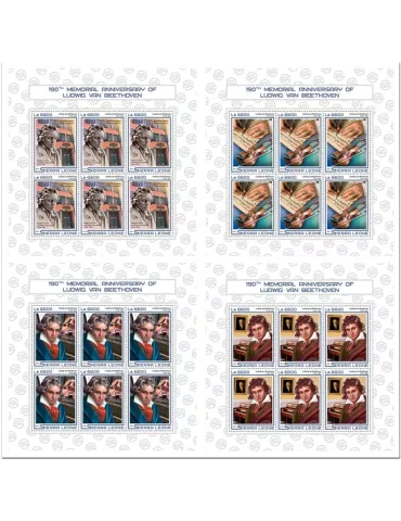 n° 6989/6992 - Timbre SIERRA LEONE Poste