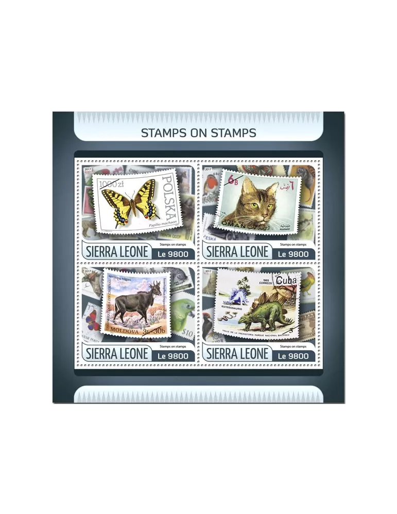 n° 7017/7020 - Timbre SIERRA LEONE Poste