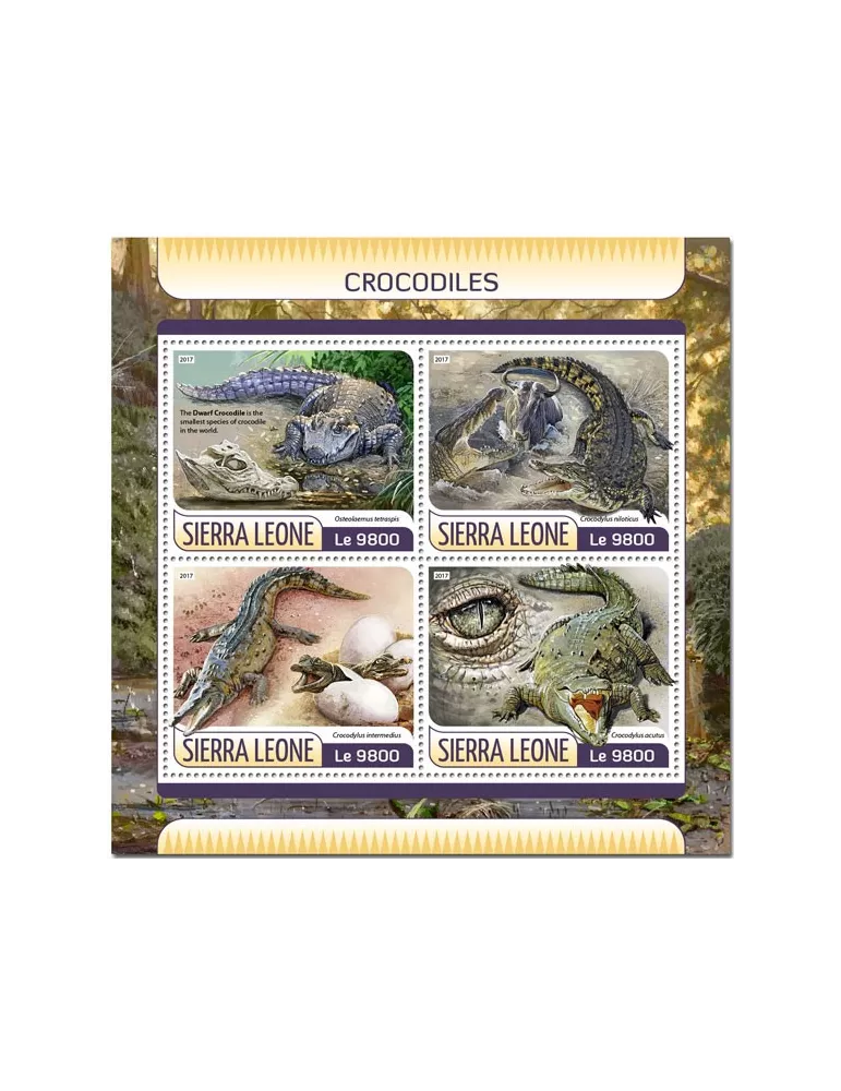 n° 7065/7068 - Timbre SIERRA LEONE Poste