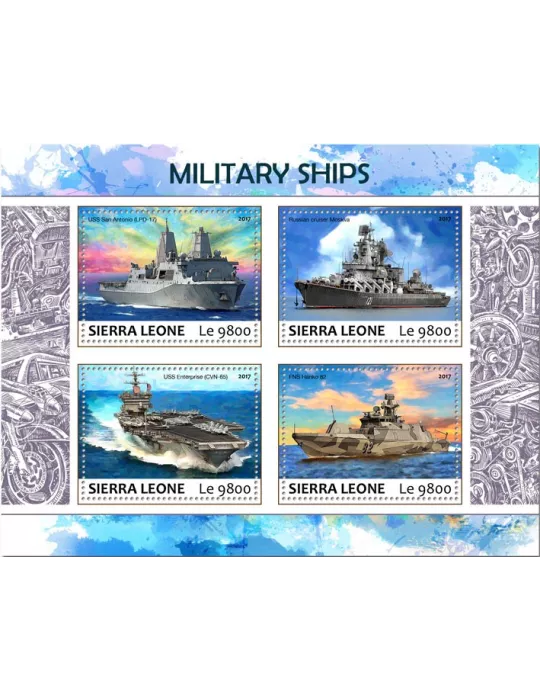 n° 7097/7100 - Timbre SIERRA LEONE Poste
