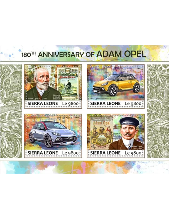 n° 7125/7128 - Timbre SIERRA LEONE Poste