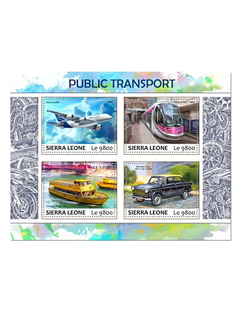 n° 7145/7148 - Timbre SIERRA LEONE Poste