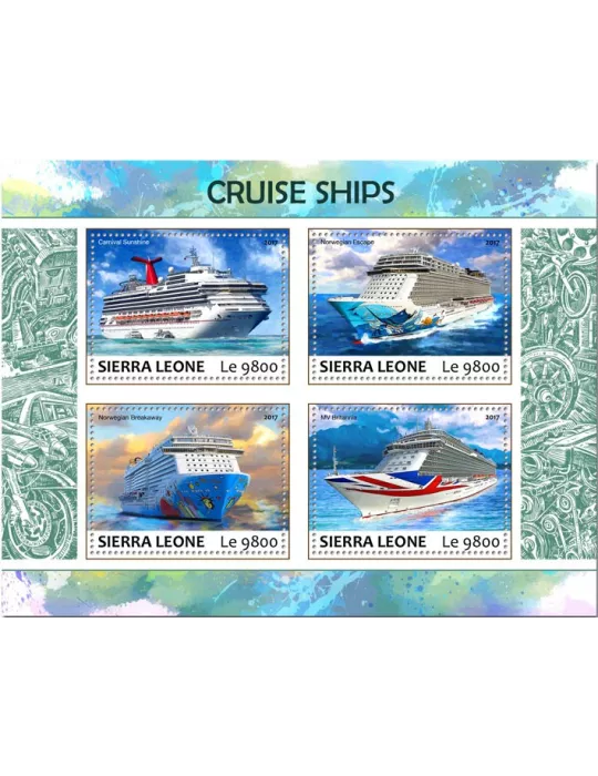 n° 7161/7164 - Timbre SIERRA LEONE Poste