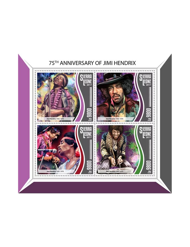 n° 7193/7196 - Timbre SIERRA LEONE Poste