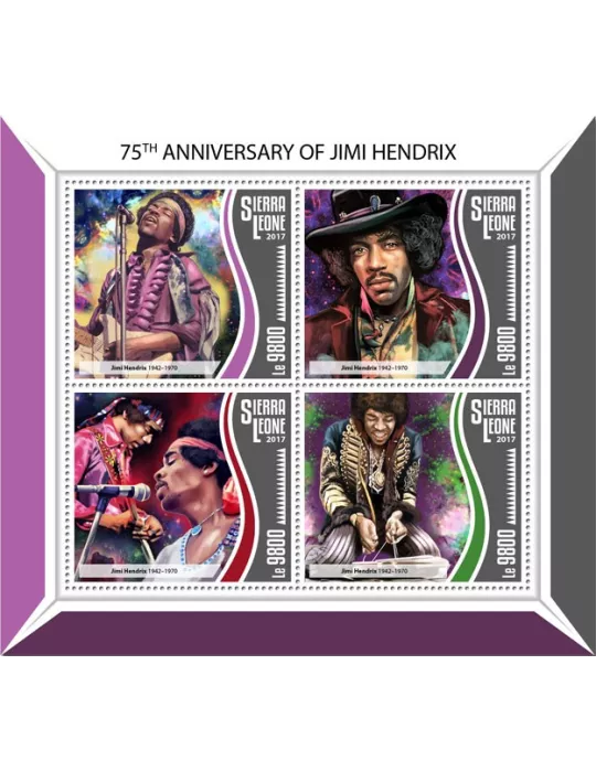 n° 7193/7196 - Timbre SIERRA LEONE Poste