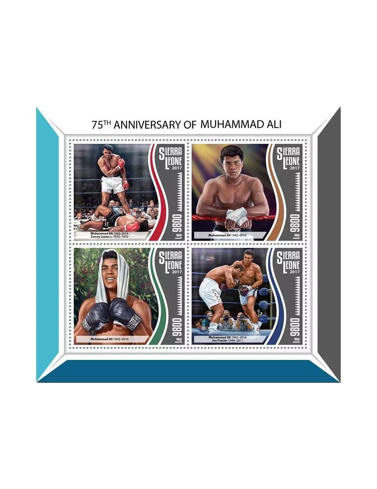 n° 7213/7216 - Timbre SIERRA LEONE Poste