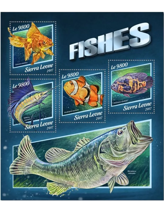 n° 7261/7264 - Timbre SIERRA LEONE Poste