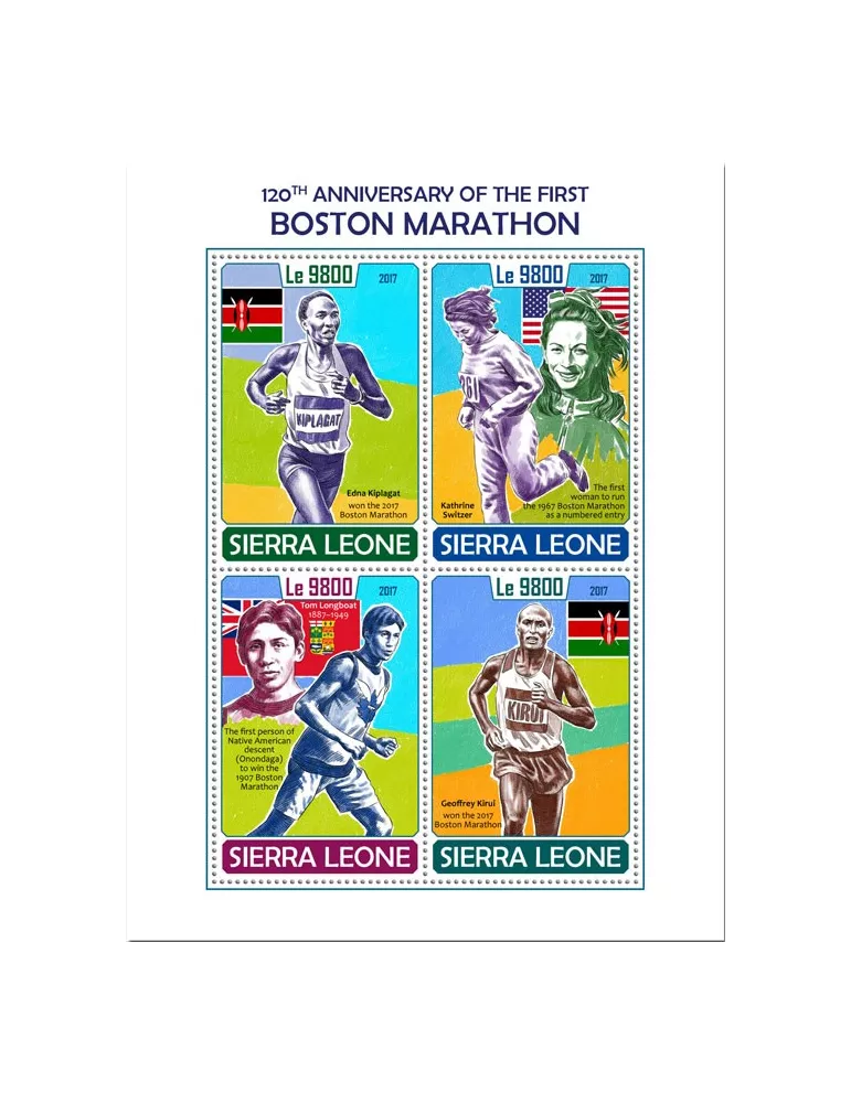 n° 7345/7348 - Timbre SIERRA LEONE Poste