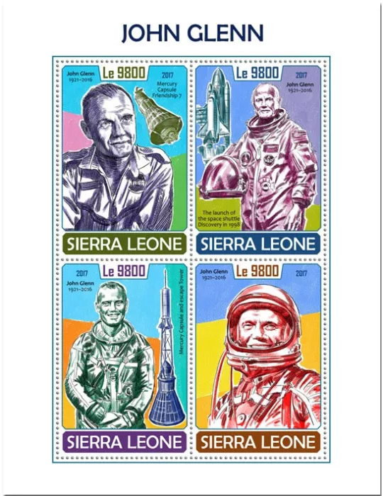 n° 7369/7372 - Timbre SIERRA LEONE Poste