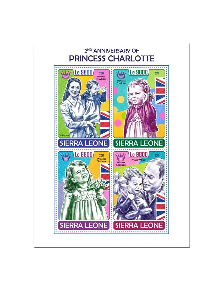 n° 7401/7404 - Timbre SIERRA LEONE Poste