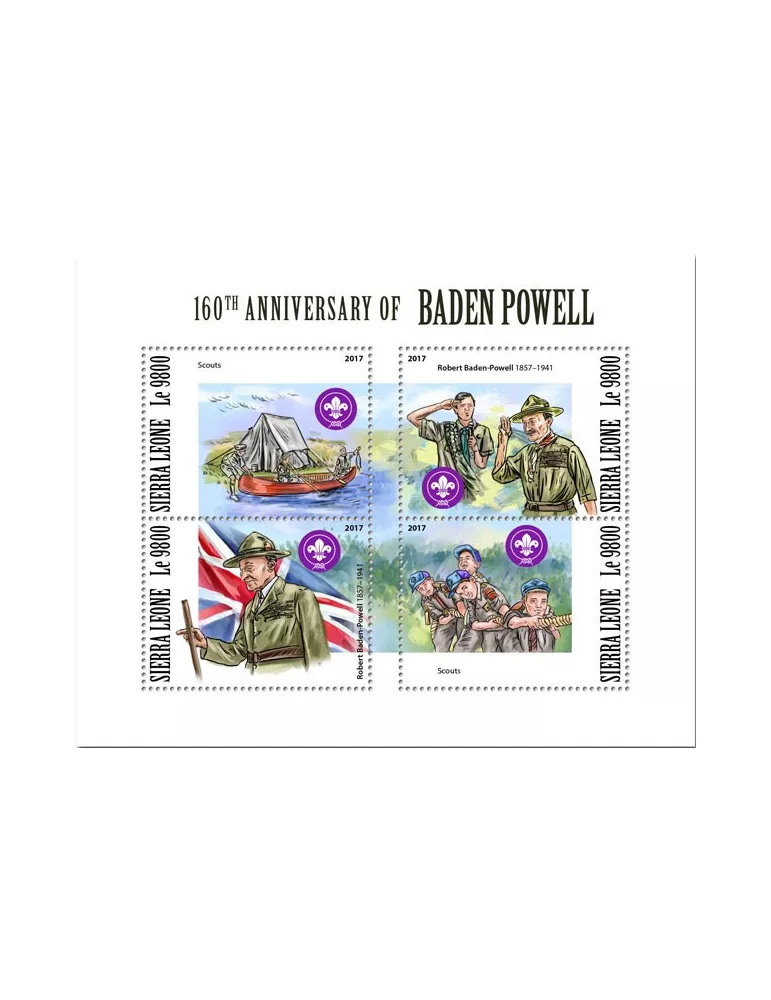 n° 7421/7424 - Timbre SIERRA LEONE Poste