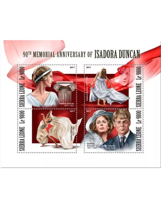 n° 7449/7452 - Timbre SIERRA LEONE Poste