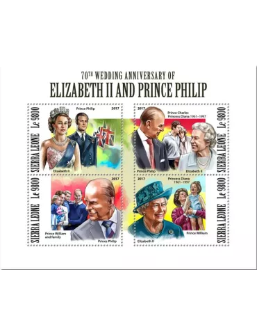 n° 7485/7488 - Timbre SIERRA LEONE Poste