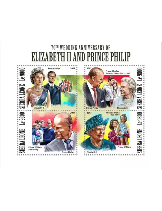 n° 7485/7488 - Timbre SIERRA LEONE Poste