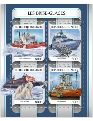 n° 3987/3990 - Timbre NIGER Poste