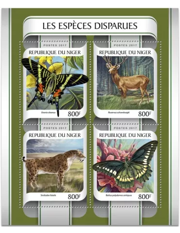 n° 4023/4026 - Timbre NIGER Poste