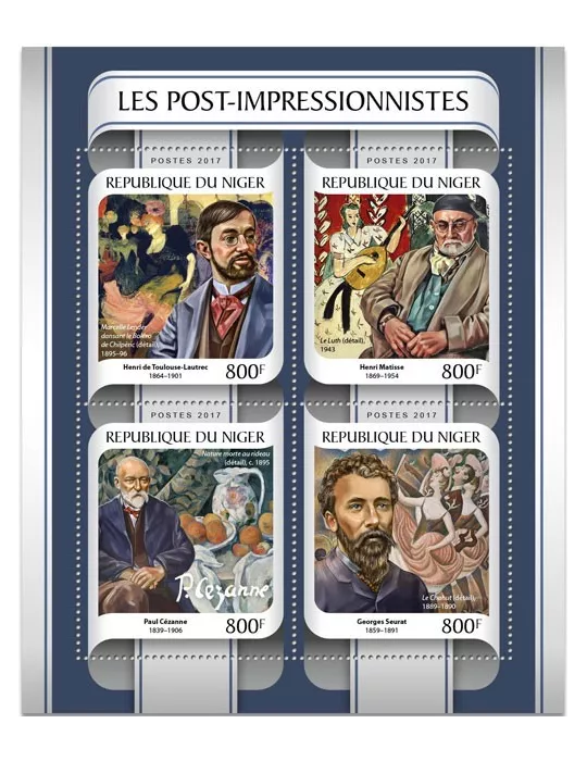 n° 4051/4054 - Timbre NIGER Poste