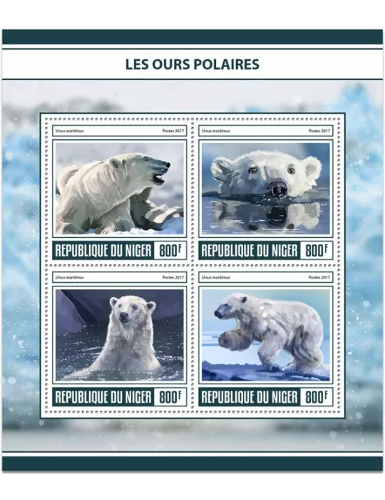 n° 4083/4086 - Timbre NIGER Poste