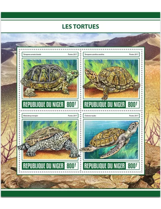 n° 4131/4134 - Timbre NIGER Poste