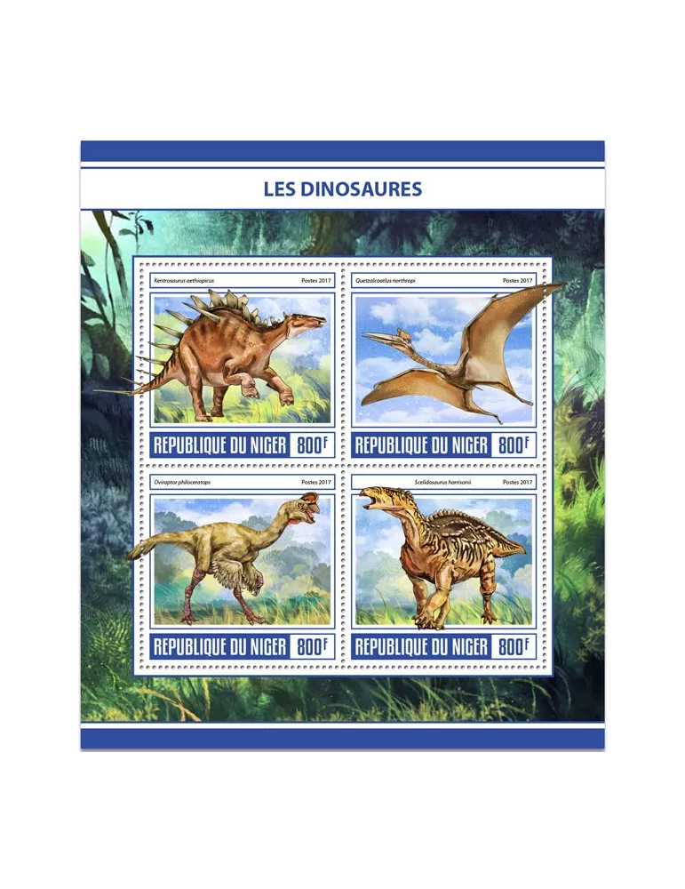 n° 4139/4142 - Timbre NIGER Poste