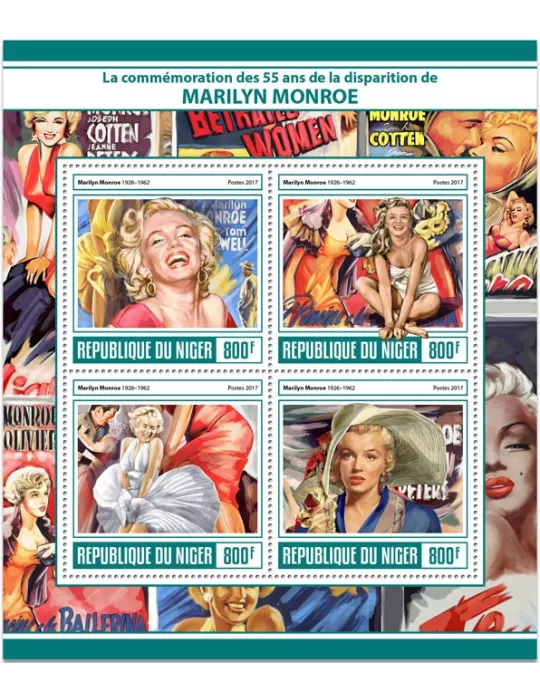 n° 4143/4146 - Timbre NIGER Poste