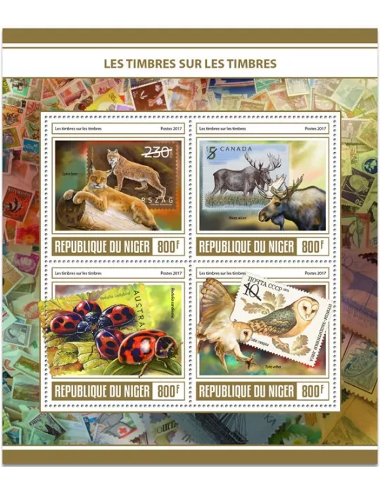 n° 4147/4150 - Timbre NIGER Poste