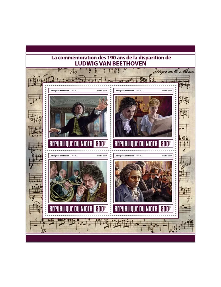 n° 4163/4166 - Timbre NIGER Poste