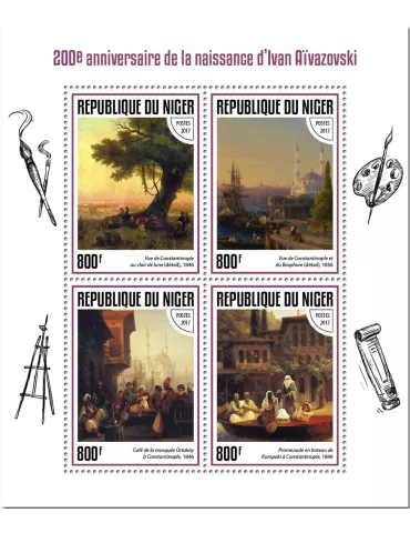 n° 4187/4190 - Timbre NIGER Poste