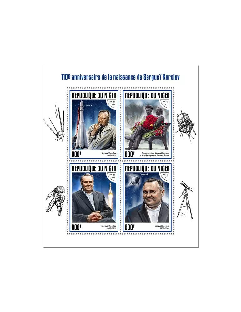 n° 4203/4206 - Timbre NIGER Poste