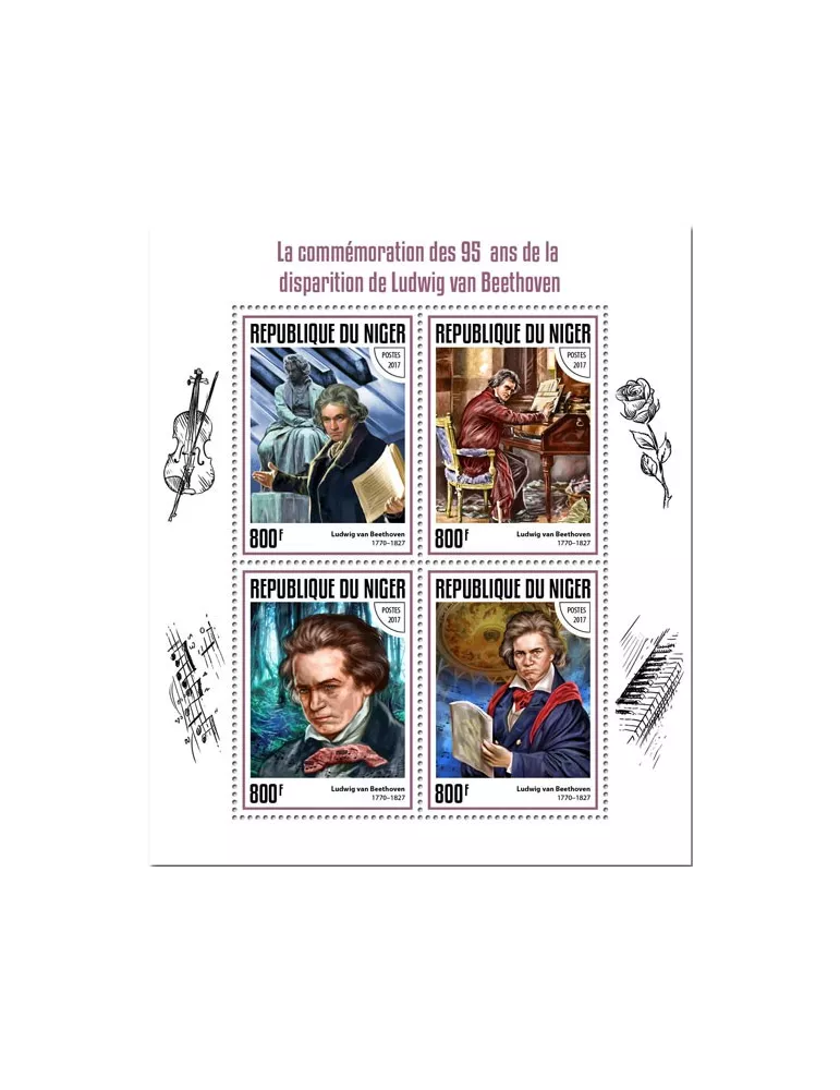 n° 4207/4210 - Timbre NIGER Poste