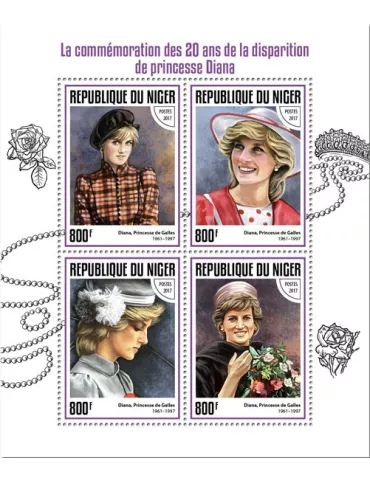 n° 4251/4254 - Timbre NIGER Poste