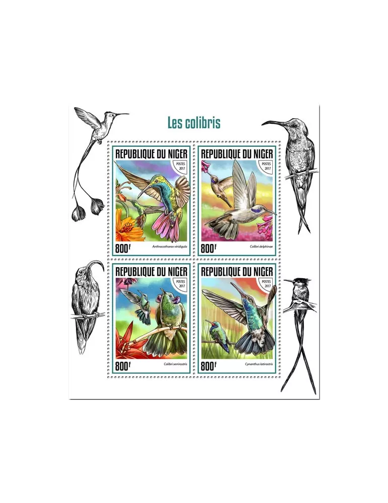 n° 4267/4270 - Timbre NIGER Poste