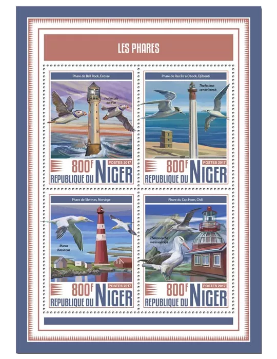 n° 4295/4298 - Timbre NIGER Poste