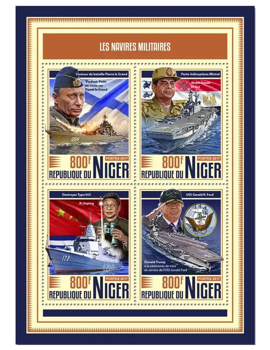 n° 4315/4318 - Timbre NIGER Poste