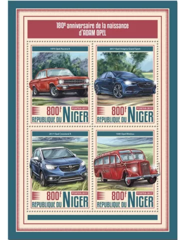n° 4323/4326 - Timbre NIGER Poste