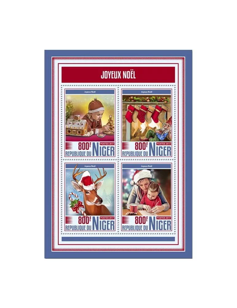 n° 4331/4334 - Timbre NIGER Poste