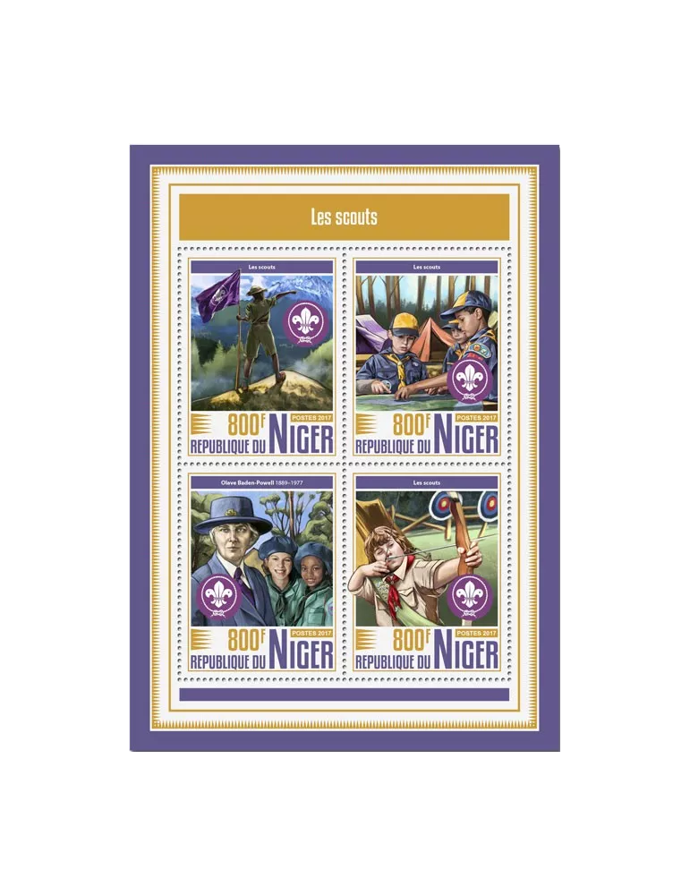 n° 4335/4338 - Timbre NIGER Poste